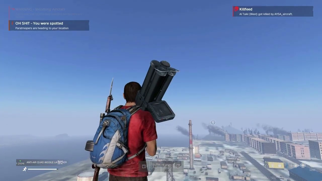 WIP Lock-on seeker missiles (DAYZ)