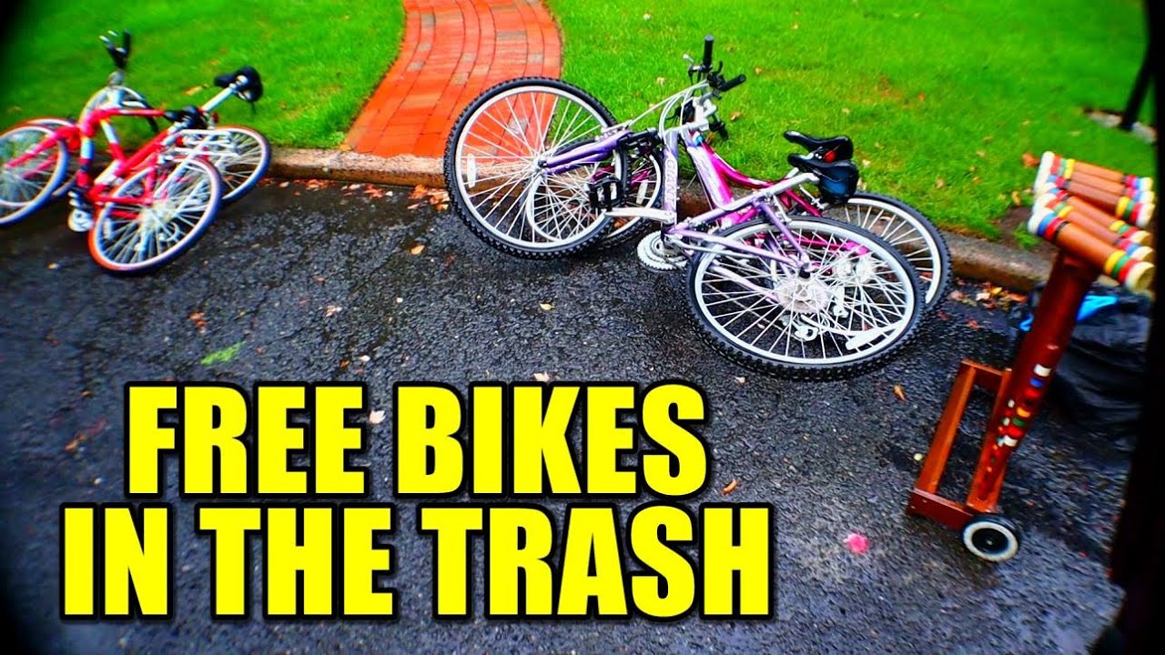 We found the world's best bike in the garbage, and then we found 5 more