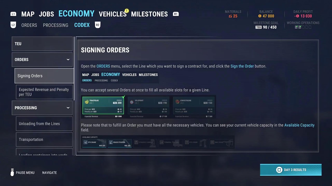 Docked gameplay released this morning