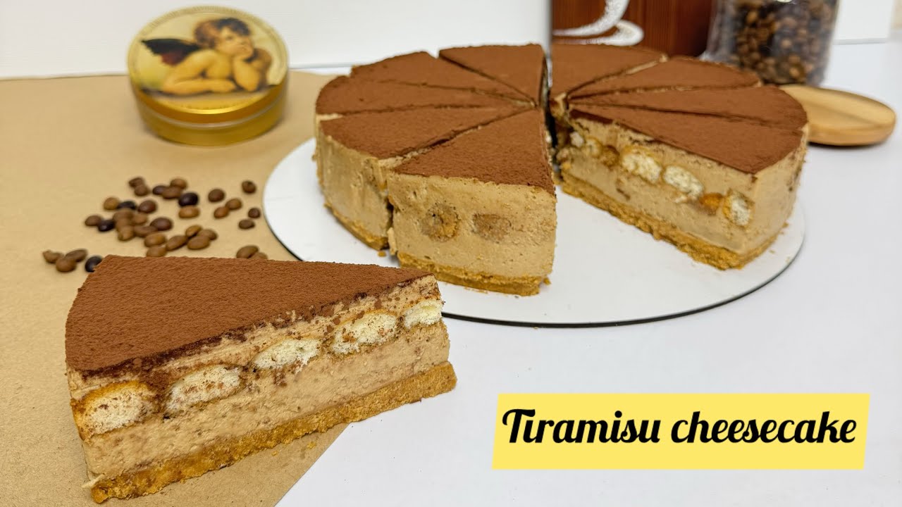 No-Bake Tiramisu Cheesecake Recipe