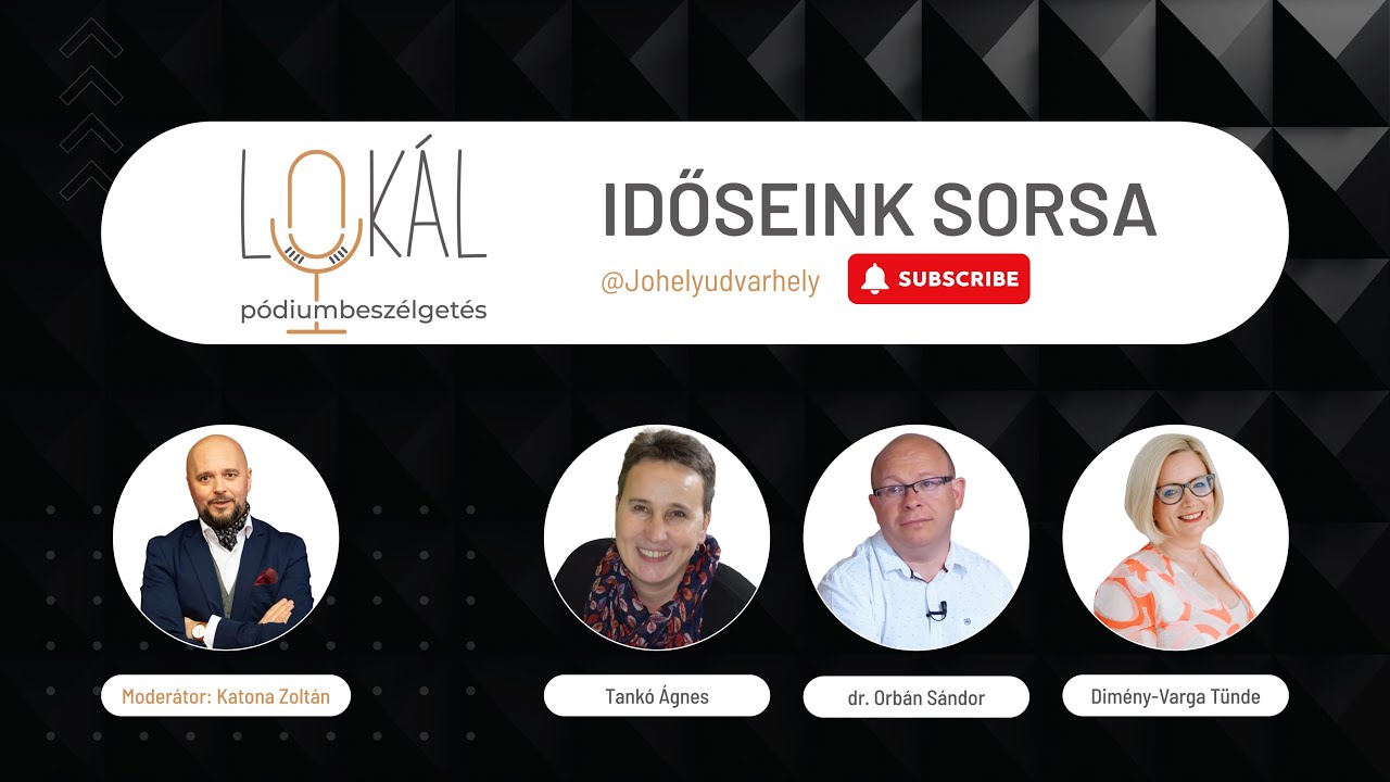 Lokál pódiumbeszélgetés: 10. Időseink sorsa – tabu vagy segítség?
