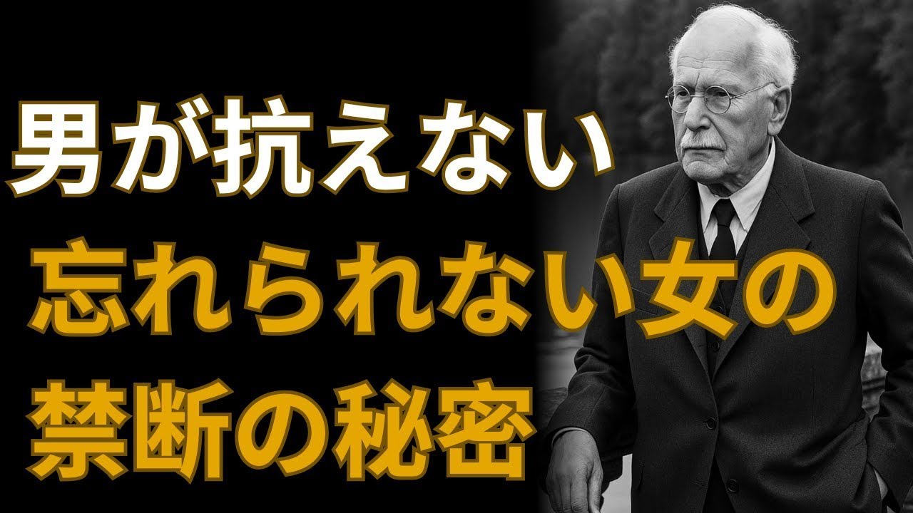 【衝撃の真実】男が“忘れられなくなる瞬間”と抗えない女性の隠された力｜ユング心理学が暴くアニマと無意識の共鳴