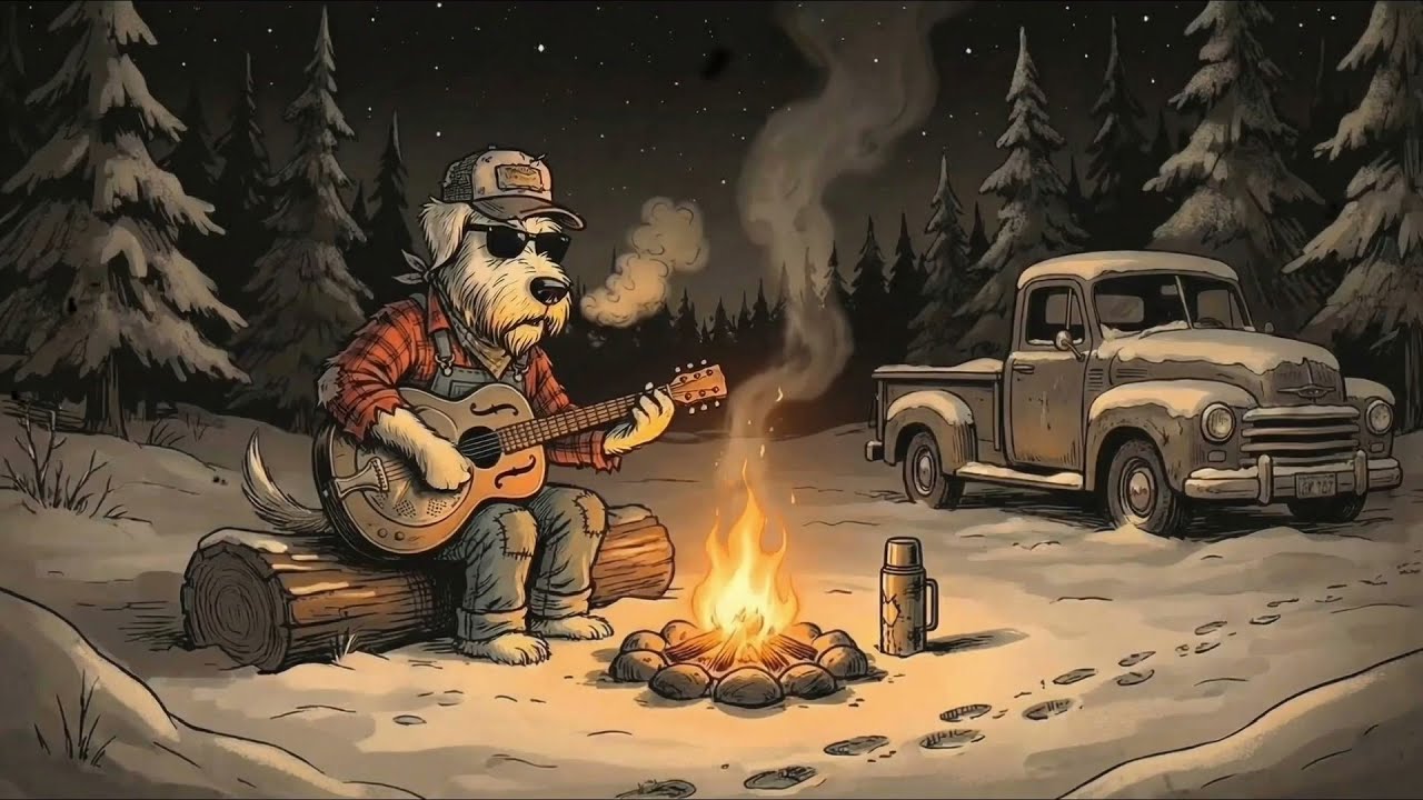 Winter Blues Chill Melodies | Best of Slow Country Blues – North Mississippi