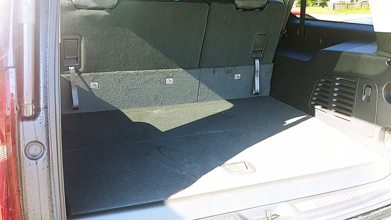 Tahoe vs Suburban cargo space