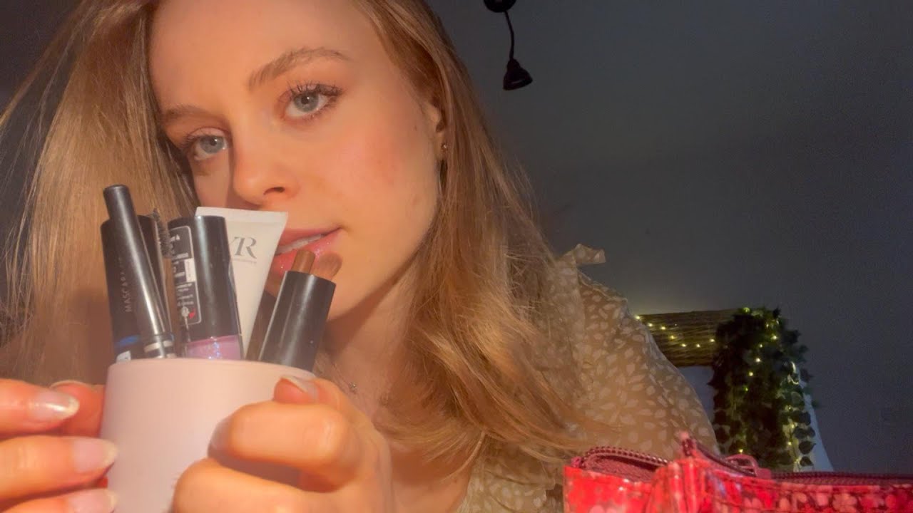 asmr doing your makeup