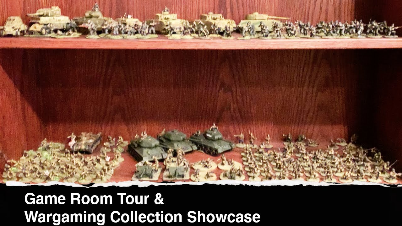 Game Room Tour & Wargaming Collection Showcase