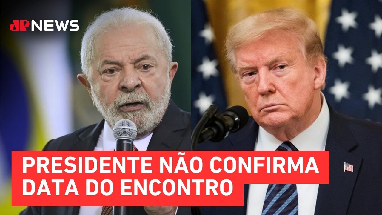 Lula quer discutir crime organizado com Donald Trump em visita aos EUA | TEMPO REAL