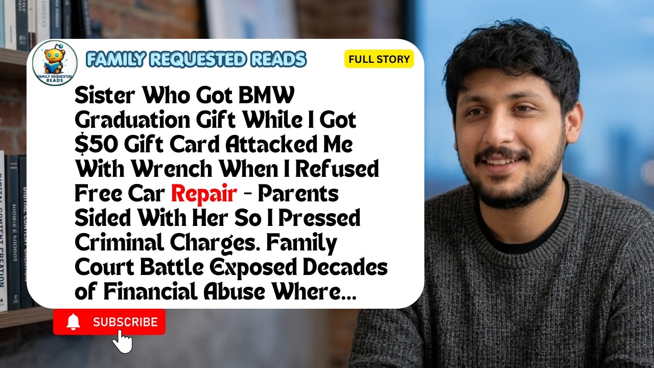 My parents bought my sister a BMW and ignored me for years. When she hit me with a wrench, I took...