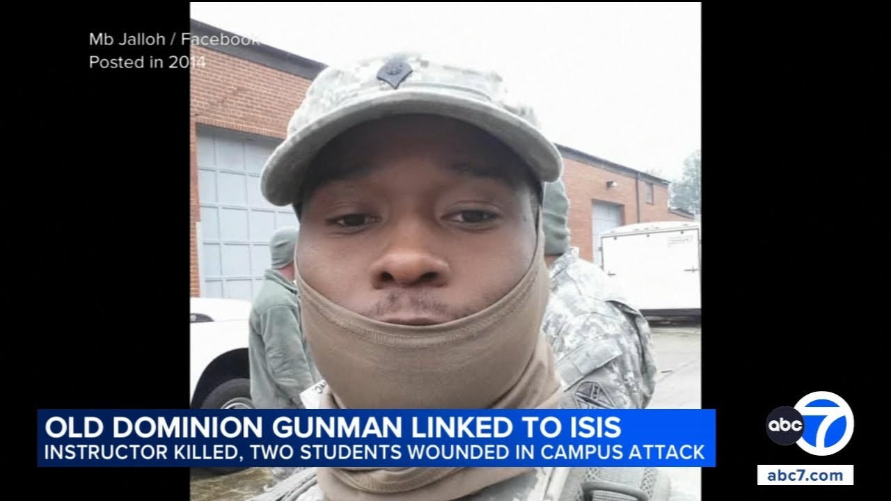 ROTC students subdued, killed Old Dominion University gunman, officials say