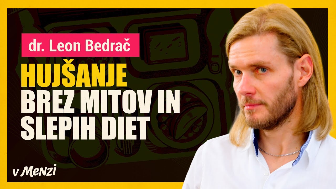 Hujšanje, kreatin, keto in dolgoživost: znanost brez filtrov z dr. Leonom Bedračem