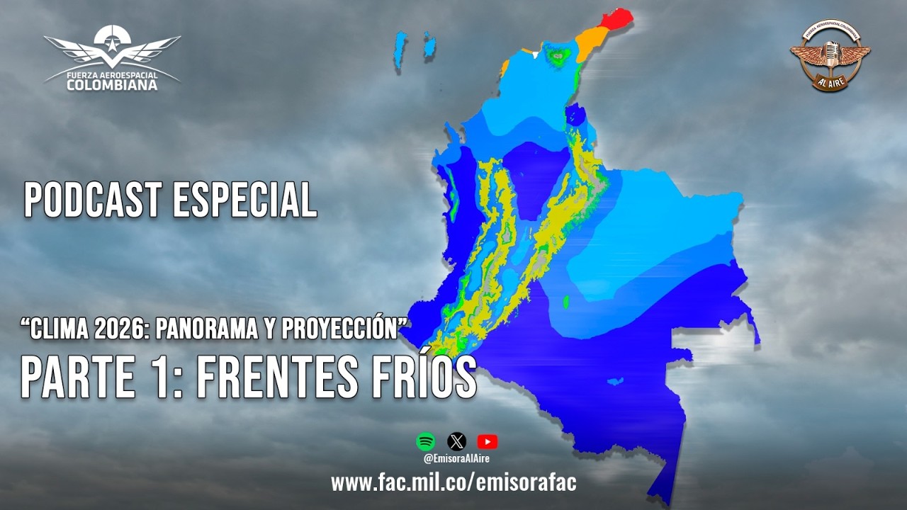 Clima 2026: Panorama y Proyección:  Parte 1 Frentes Fríos