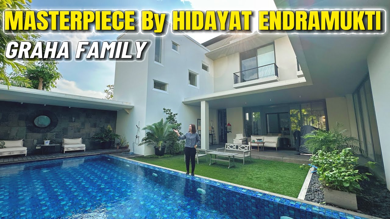 DESAIN MEWAH ‼️RUMAH 3 LANTAI AESTHETIC POOL & BASEMENT LUAS DI KAWASAN SULTAN GRAHA FAMILY Surabaya