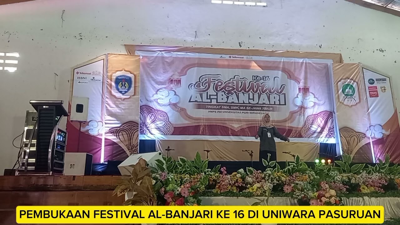 PEMBUKAAN FESTIVAL AL-BANJARI KE 16 SEJAWA TIMUR PRODI PAI UNIWARA PASURUAN, 31 JANUARI 2026