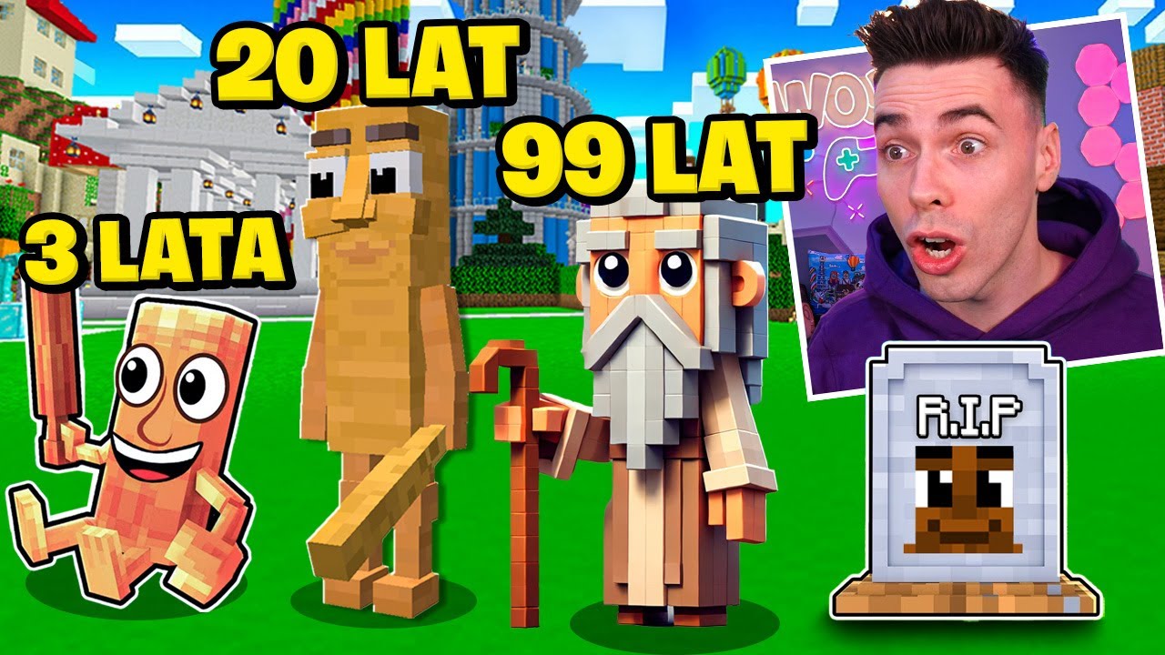 OD NARODZIN DO ŚMIERCI TUNG TUNG SAHUR w Minecraft!
