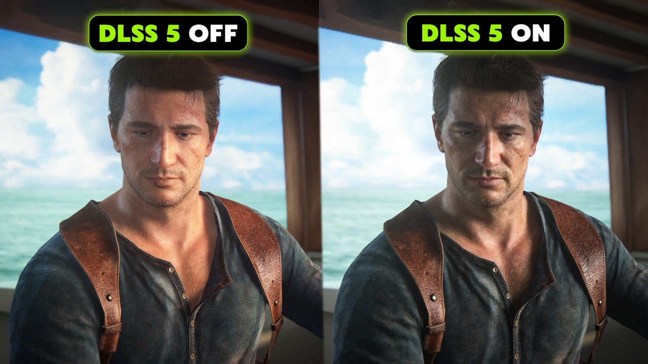 DLSS 5 on RTX 3060 & 4060 - Uncharted 4 - Ultra Realism!