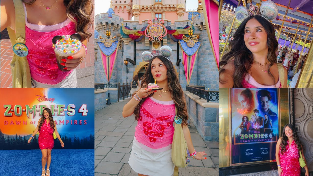 pov your birthday party is the Zombies 4 Premiere?! 🎉 (celebrating my bday & Z4 vlog!!)