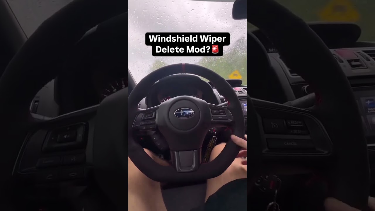 Windshield Wiper Delete mod?