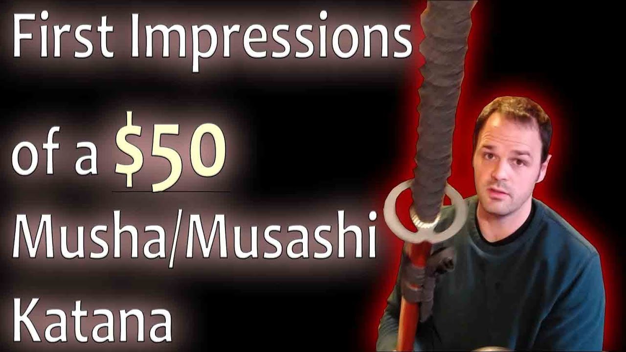 Musashi Practical Samurai Katana - Unboxing and First Impressions of a $50 Sword