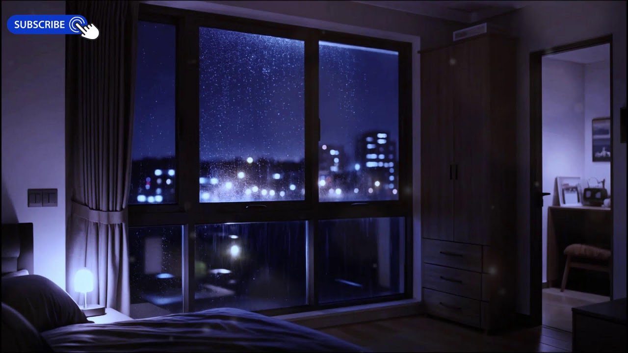 When the World Goes Quiet 🌙 10 Hours Rain & Gentle Sleep Music