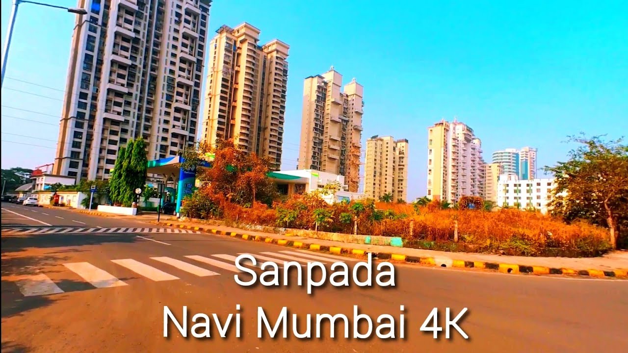 Sanpada - Navi Mumbai 4K       World's Largest Planned City | India