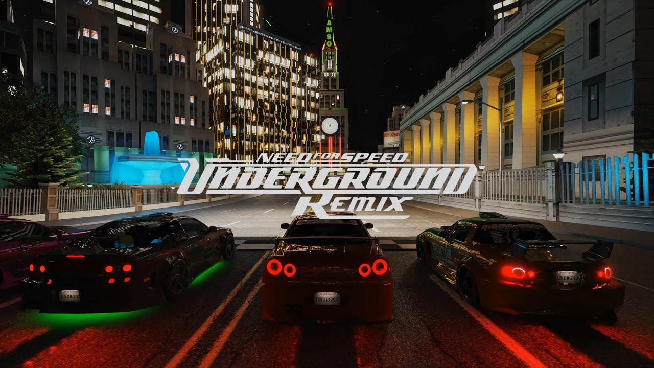 Need For Speed Underground RTX Remix Mod | R7 5700x3D | RTX 5070 Ti | 32Gb