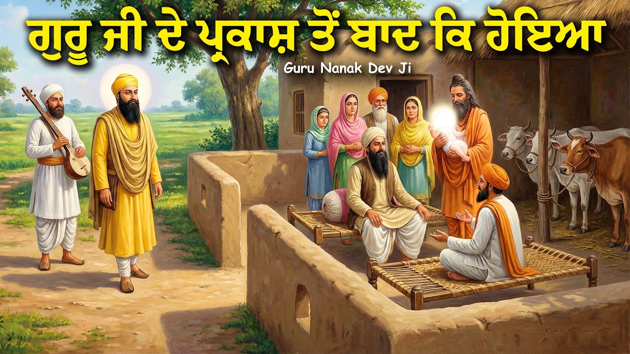 ਗੁਰੂ ਜੀ ਦੇ ਪ੍ਰਕਾਸ਼ ਤੋਂ ਬਾਦ ਕਿ ਹੋਇਆ ? | Guru Nanak Dev Ji Katha | United Panjab