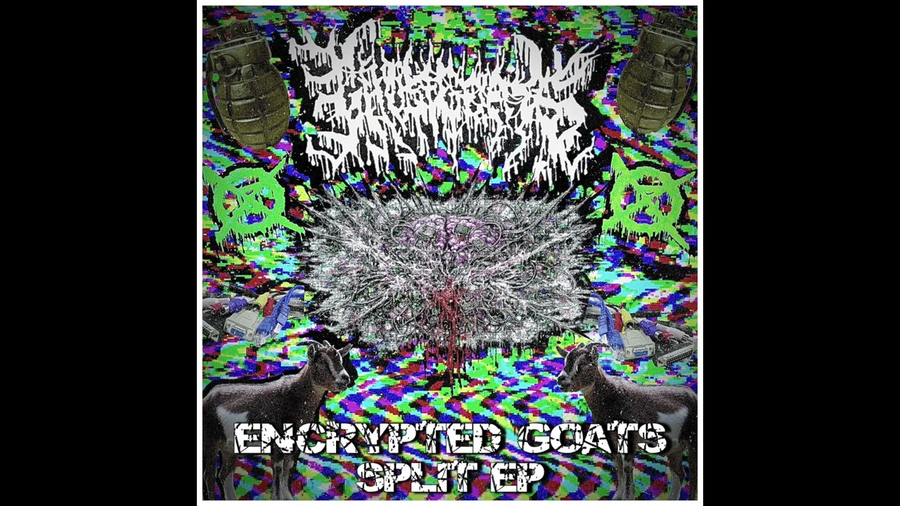 GHOST GOATS OF DEATH x GRIXER - ENCRYPTED GOATS (FULL SPLIT EP) (GRINDCORE/NOISEGRIND) (2026)