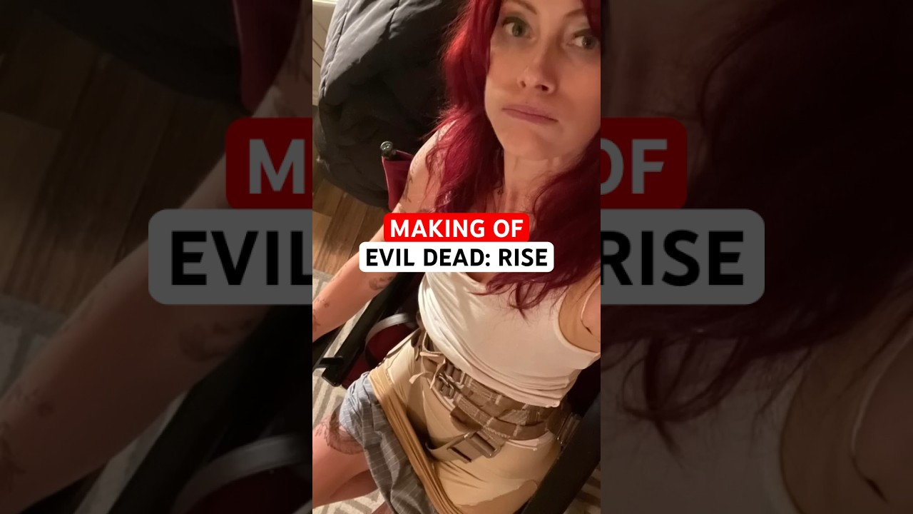 Alyssa Sutherland Em Evil Dead RISE! 😱 #shorts