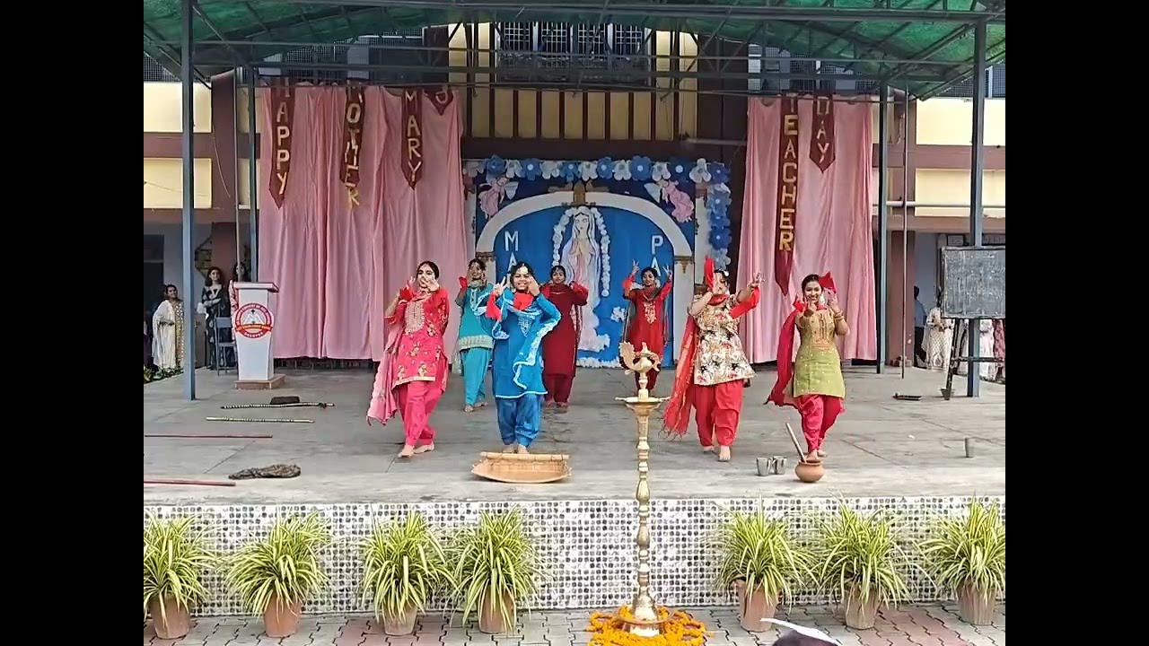 GIDDA AND BHANGRA | CLASS XII | SCHOOL DAY AND TEACHER'S DAY CELEBRATION 2025