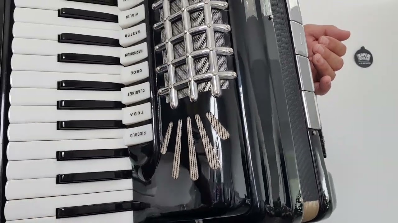 🪗 Acordeon Imperial 120 Baixos - Made in Italy 🇮🇹: O som para uma performance impecável, nos palcos