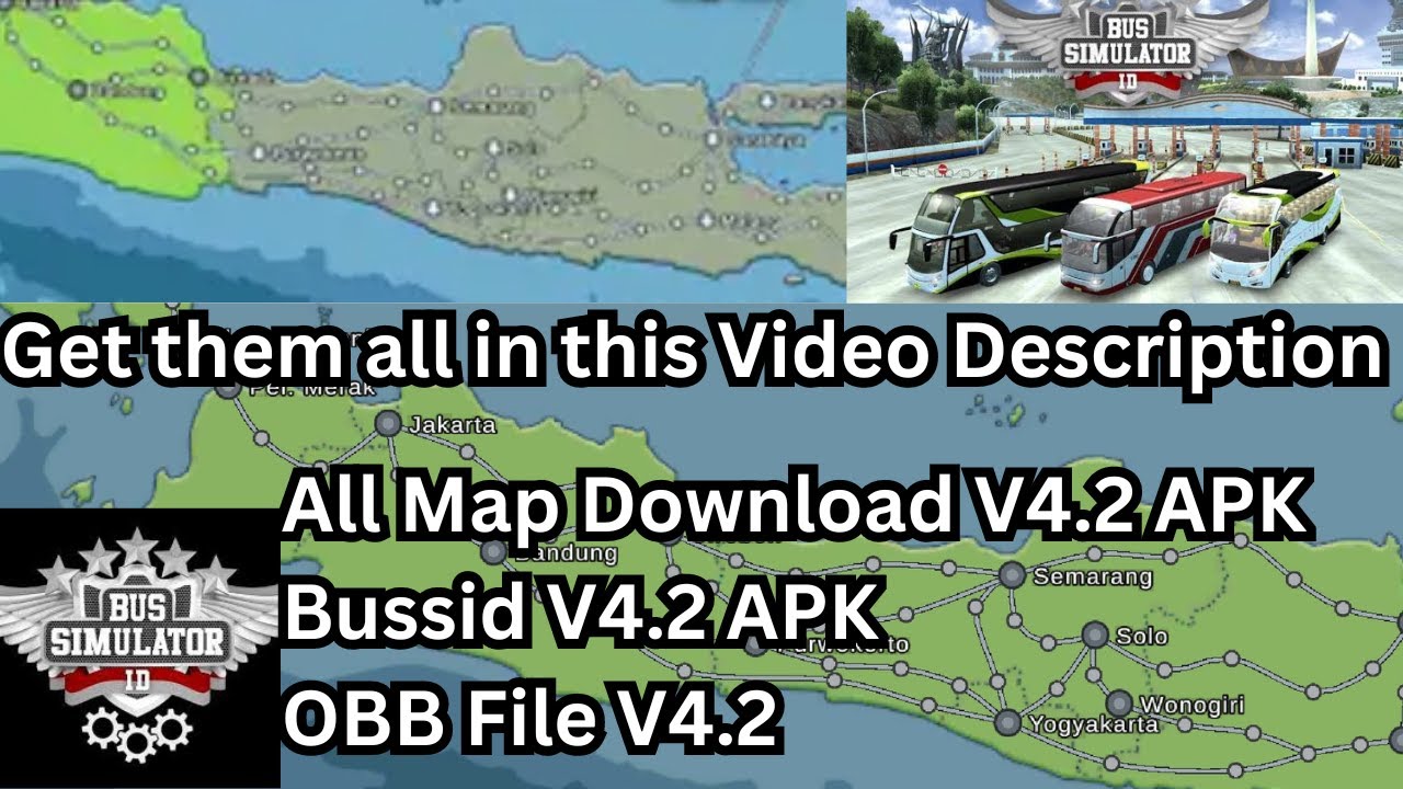 All Map Download V4.2 APK BUSSID