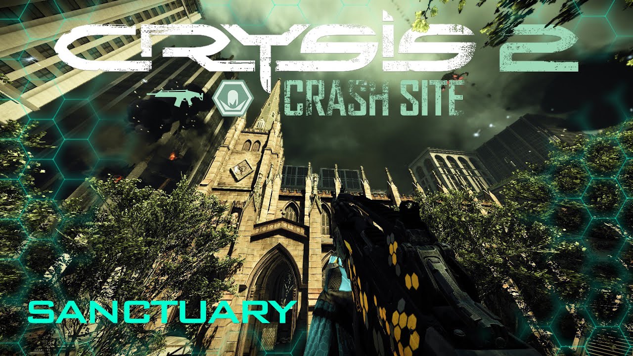 Defending Crash Site in Sanctuary | Crysis 2 Multiplayer