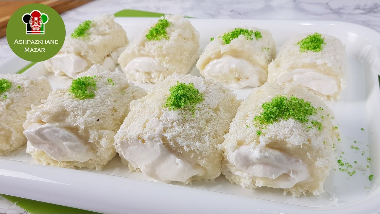 Lokum Rolls (Turkish Sultan Lokum) | شیرینی مشهور ترکی