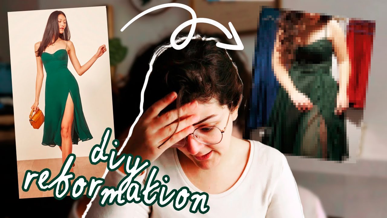 I tried to make a Reformation dress... and it was chaos.