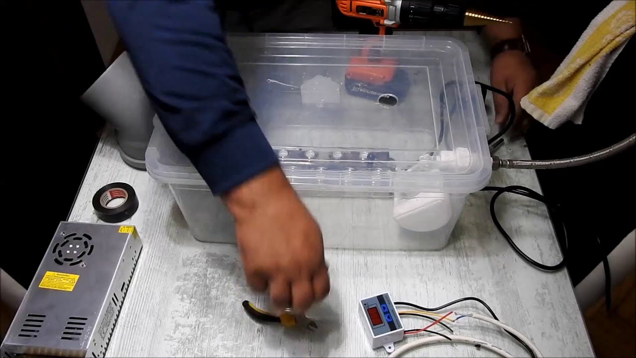 How to Make Humidifier For Mushroom ,Green House or Home With Ultrasonic Mist Maker With controls