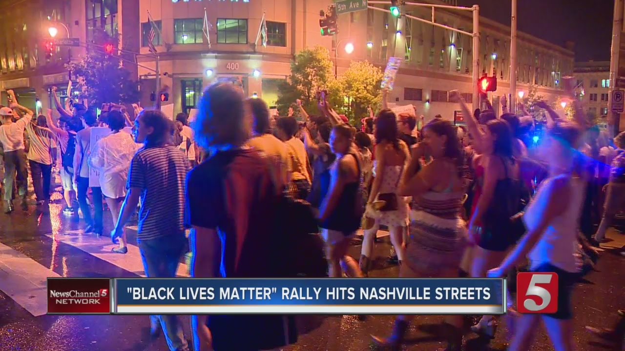 'Black Lives Matter' Rally Hits Nashville Streets
