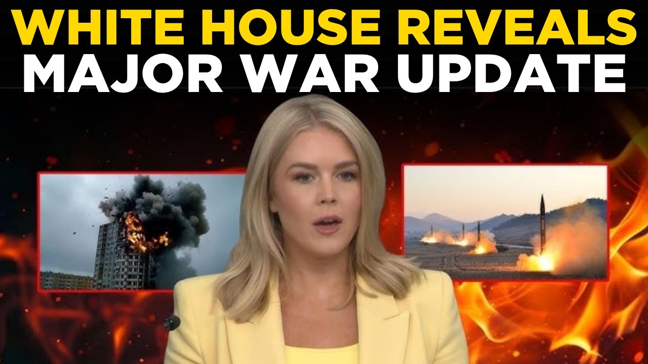 US NEWS LIVE | White House Issues Explosive War Update, World Watches Closely for Next Move