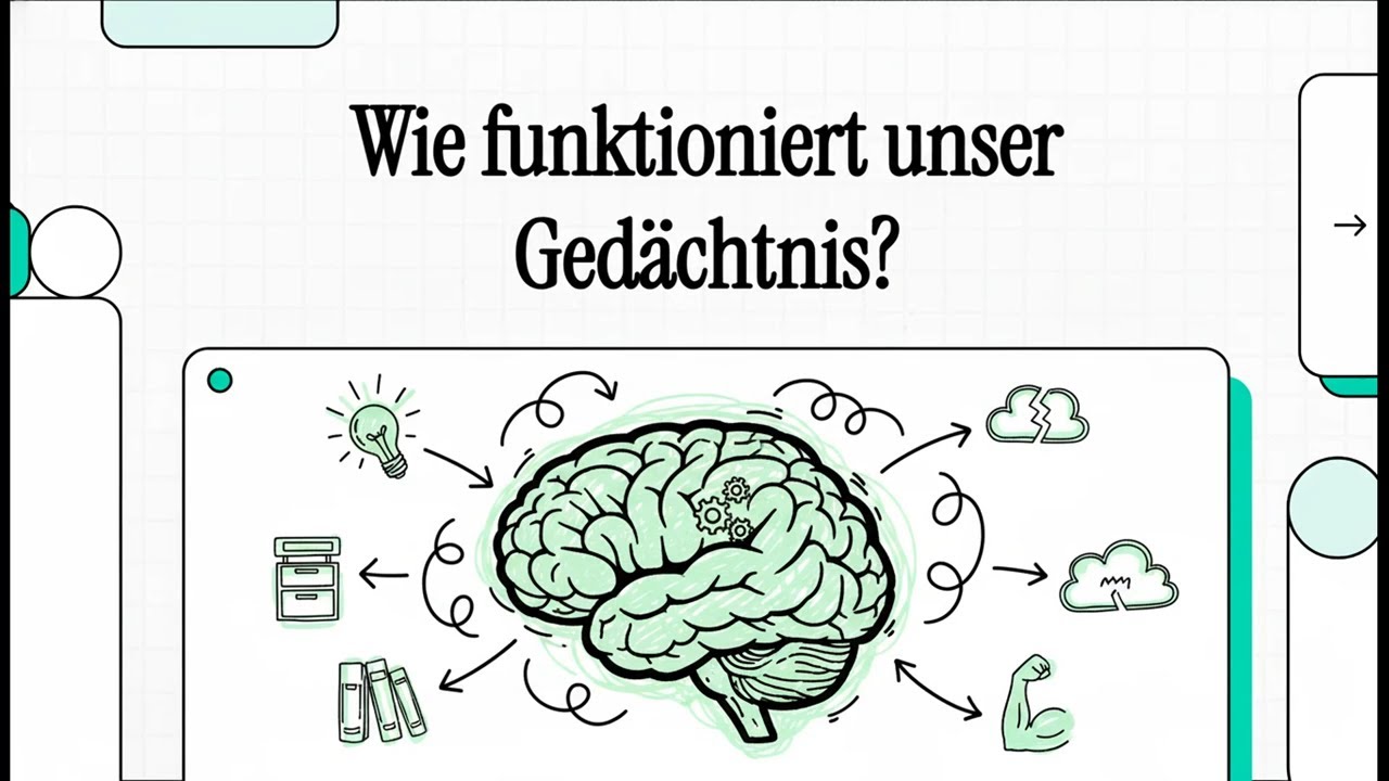 Wie funktioniert unser Ged&auml;chtnis? | EINFACH ERKL&Auml;RT