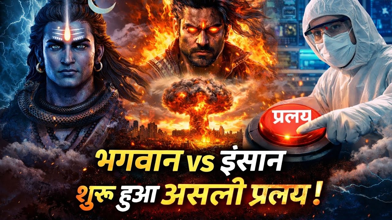 जब इंसानों ने भगवान को चुनौती दी…और शुरू हुआ असली प्रलय | Humanity vs God:The Cosmic War of Veraksh😱