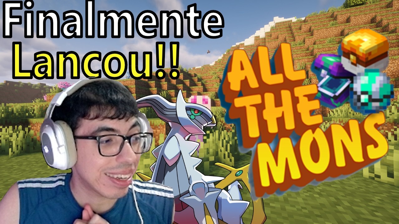 Encontraremos o warden hoje?! All the Mons!! Minecraft com modpack Ao vivo!