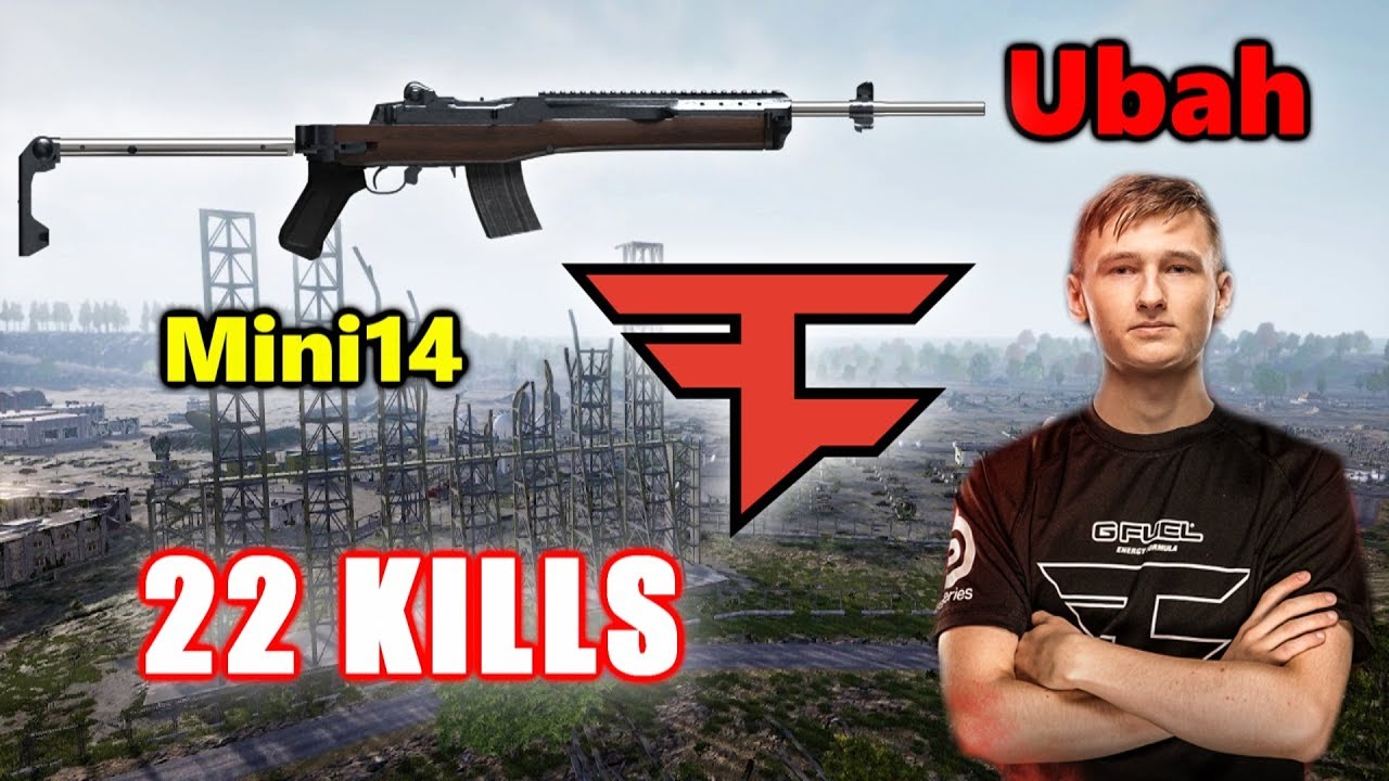 Faze ubah - 22 KILLS - Mini14 - SOLO - PUBG