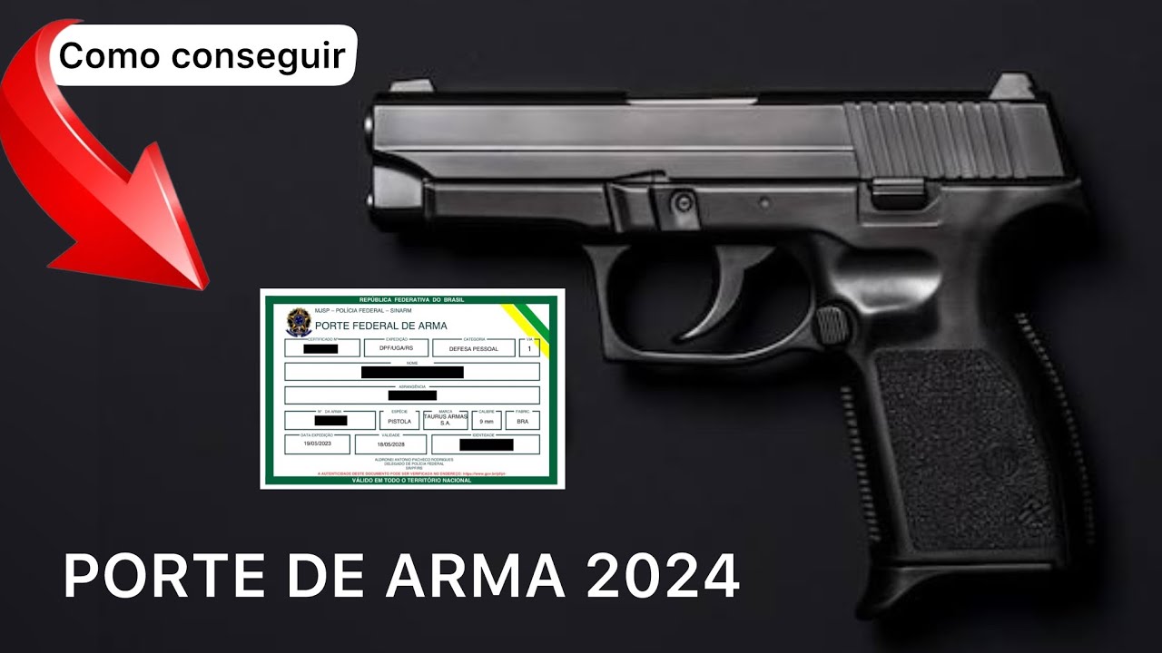 Como tirar o PORTE de arma em 2024 ?