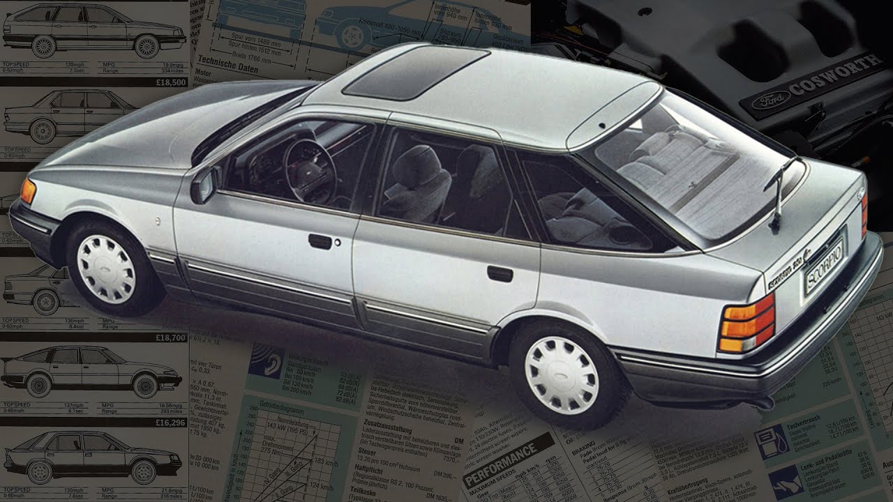 Атипичный FORD SCORPIO: COSWORTH, 4x4, ДИЗЕЛЬ и УНИВЕРСАЛ • ИСТОРИЯ автомобиля 1980-х и 1990-х