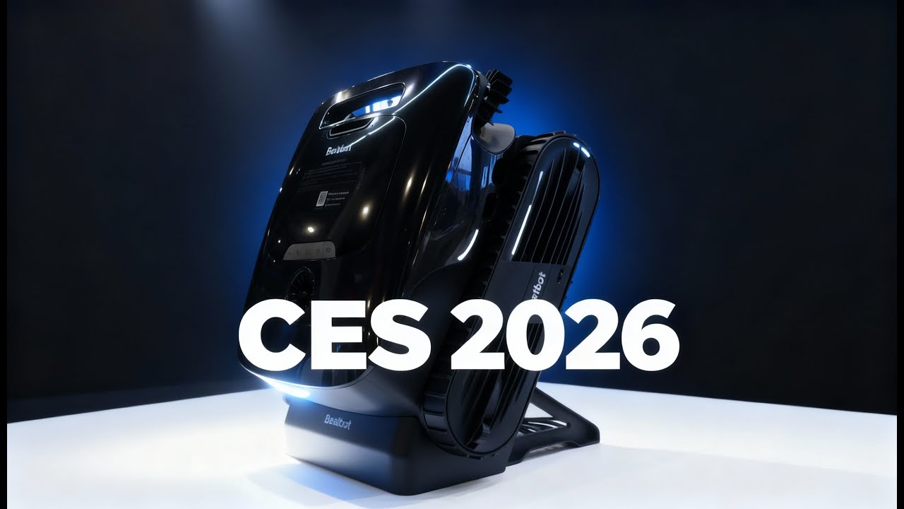 Экскурсия по стенду Beatbot на CES 2026 | Роботы для бассейна AquaSense X и Sora 70