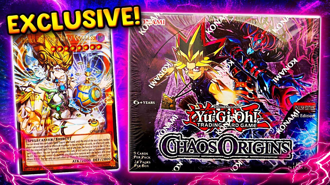 CHAOS ORIGINS EARLY BOX OPENING!!