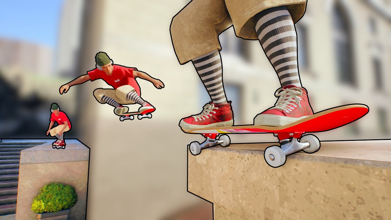 Skate Challenges — ОГРОМНЫЙ разрыв для катания