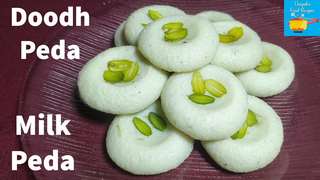 Milk Peda Recipe Without Milk Powder | Doodh Peda | Mawa Peda | Sweet Recipe | Malai Peda Recipe