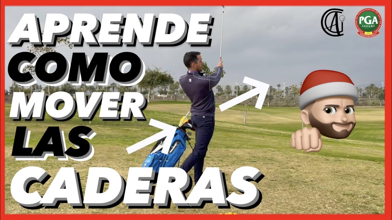 🔵 GOLF SWING CADERAS ➡︎ los 3 MOVIMIENTOS que DEBES SABER 🔵