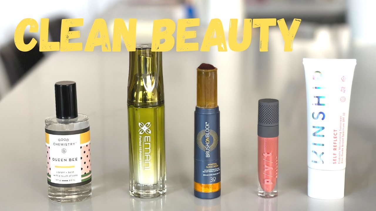 8 Amazing Clean Beauty Products