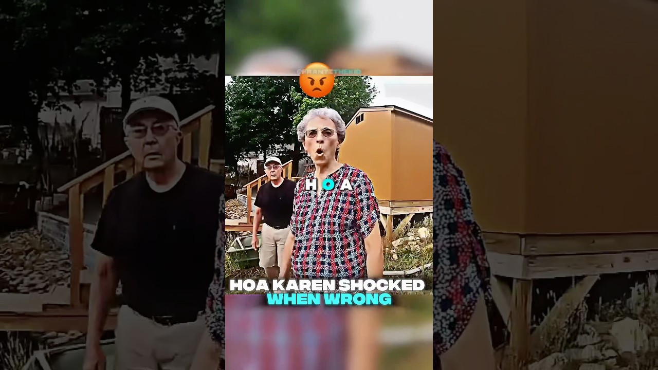 HOA Karen Shocked When Proven Wrong 😳 